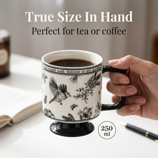 Ceramic Coffee Mug  Microwave & Dishwasher Safe, 250 ML