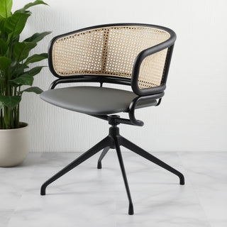 Madrid Dining Revolving Chair - Grey