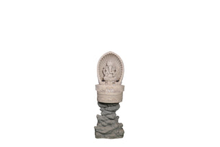 Cave Ganesha Sandstone Fountain