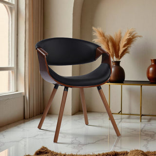 Ariana Living Butterfly Dining Chair in Leather Fabric.