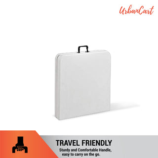 1.2 Metre Portable Folding  ABS Outdoor Picnic Garden Table - White OUTDOOR urbancart.in