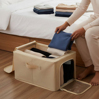 Foldable Cloth Storage Box Oxford Fabric – 31L