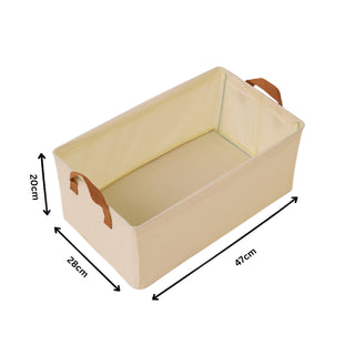26 Liter Foldable Fabric Storage Basket