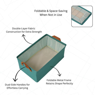 26 Liter Foldable Fabric Storage Basket