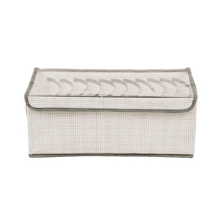 Foldable Cloth Storage Box – 12 Grid