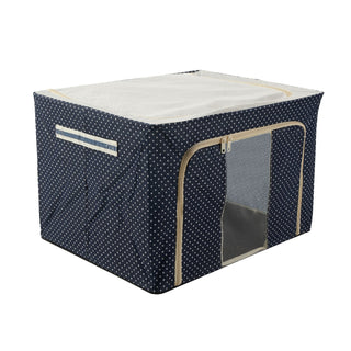 Foldable Cloth Storage Box – Steel Frame