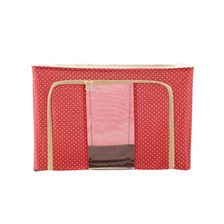 Foldable Cloth Storage Box – Steel Frame