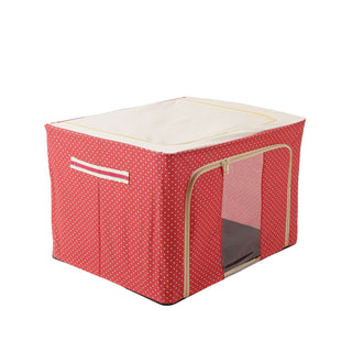 Foldable Cloth Storage Box – Steel Frame