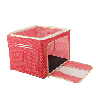 Foldable Cloth Storage Box – Steel Frame