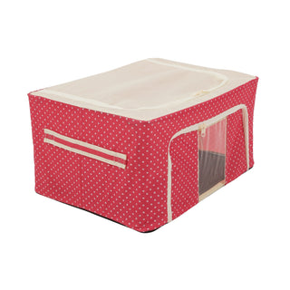 Foldable Cloth Storage Box – Steel Frame