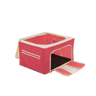 Foldable Cloth Storage Box – Steel Frame