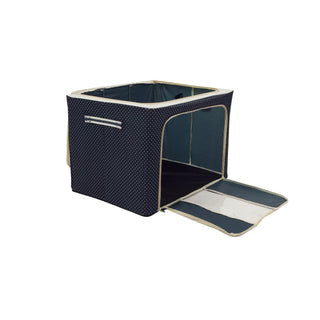 Foldable Cloth Storage Box – Steel Frame