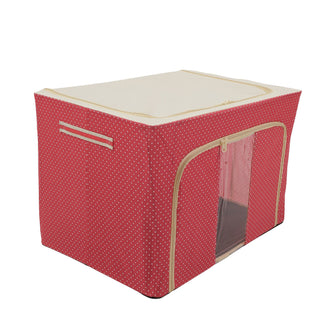 Foldable Cloth Storage Box – Steel Frame