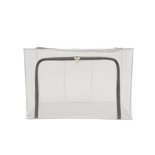 Foldable Storage Box PVC Coated Fabric With Steel Frame