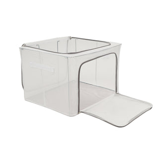 Foldable Storage Box PVC Coated Fabric With Steel Frame