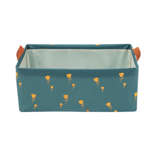 Foldable Storage Bin waterproof fabric with steel frame