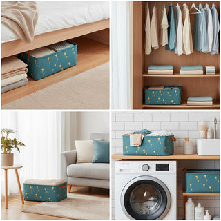 Foldable Storage Bin waterproof fabric with steel frame