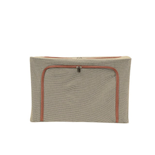 Foldable top & front zipper access storage organizer oxford fabric with metal frame