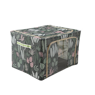 Foldable cloth storage box oxford fabric 66L – Green