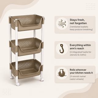 Kitchen Storage Trolley