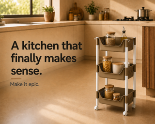 Kitchen Storage Trolley