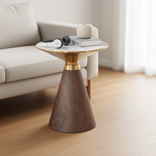 COLT Side Table With Marble Top