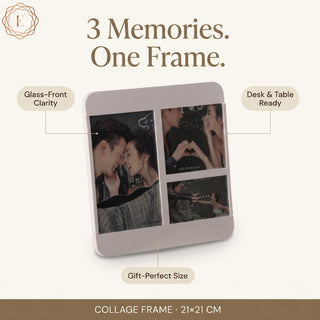Epicasa  Collage Picture Frame/Table Top Picture Holder for Home Decor, Office (21 * 21 cm)