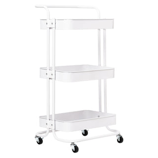 3 Tier Multifunctional Metal Storage Trolley