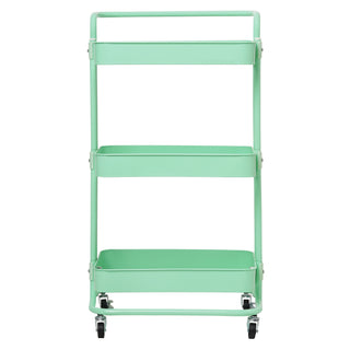 3 Tier Multifunctional Metal Storage Trolley