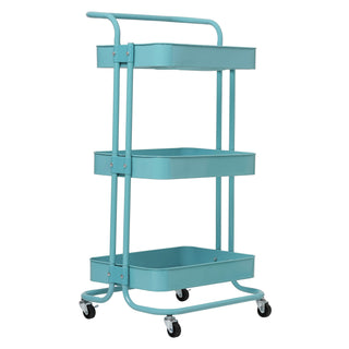 3 Tier Multifunctional Metal Storage Trolley