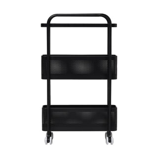 3 Tier Slim Metal Storage Trolley