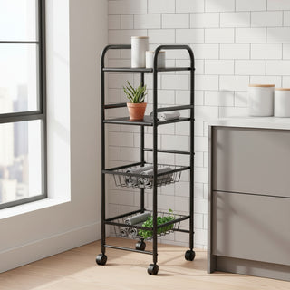 Metal Multipurpose Storage Trolley