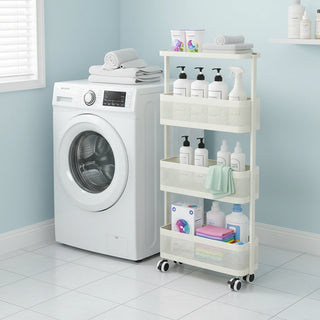 5 Tier Slim Metal Storage Rack