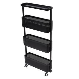 5 Tier Slim Metal Storage Rack