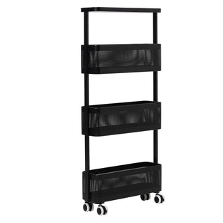 5 Tier Slim Metal Storage Rack