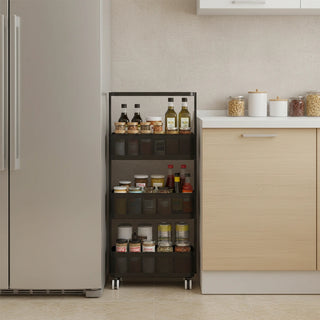 5 Tier Slim Metal Storage Rack