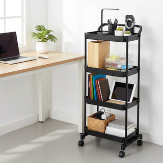 4-Tier Storage Organizer Trolley