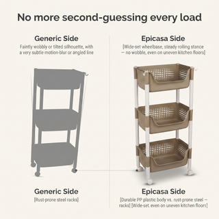 Kitchen Storage Trolley