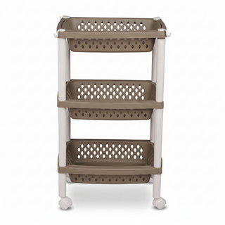 Utility Storage Trolley With Wheels