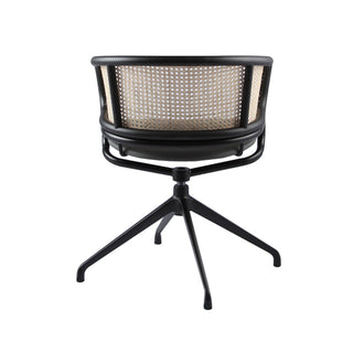 Madrid Dining Revolving Chair - Grey