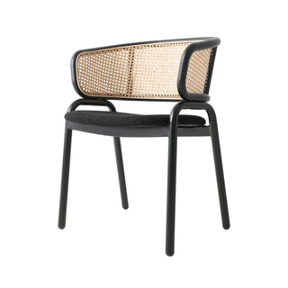 Milan Dining Chair With Metal Legs - Grey