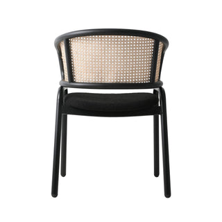 Milan Dining Chair With Metal Legs - Grey