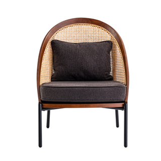 Novena Lounge Chair - Grey