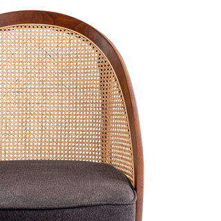 Novena Lounge Chair - Grey