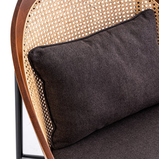 Novena Lounge Chair - Grey