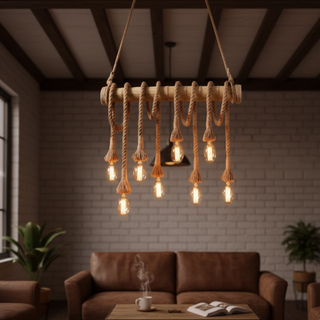 Aurelia Rope Chandelier