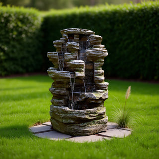 Stony Waterfall Sand Stone Water Fountain