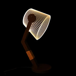 Decorative 3D LED Desk Table Light/Lamp Light with Plug for Home, Office