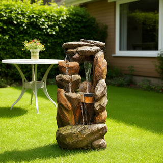 Stone Waterfall Water Fountain