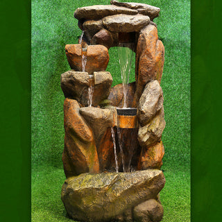 Stone Waterfall Water Fountain